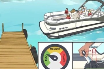 a photo of How to Drive a Pontoon Boat